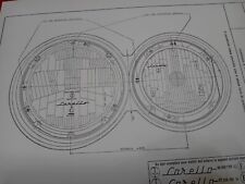 Scheda omologazione fari usato  Brescia