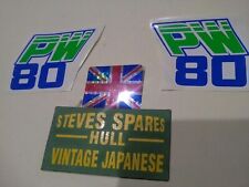 Yamaha pw80 decals for sale  HULL