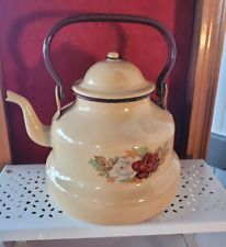 Vintage beige enamel for sale  TRURO