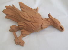 Carved wooden eagle for sale  EMSWORTH