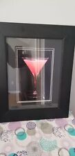 Framed picture martini for sale  Long Branch