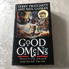 Good Omens signed Gaiman /Pratchett  Signed 1st Edition 1992 Paper Back for sale  LONDON