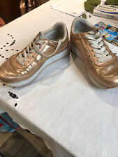 Damenschuhe glitzer gold gebraucht kaufen  Breisach