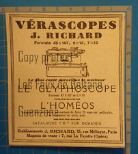 Verascope richard glyphoscope d'occasion  Beaumont-de-Lomagne