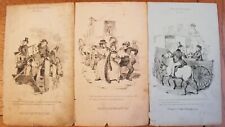 Antique Prints - 3 Sketches by Seymour – Excellent for Framing – (Le3) for sale  Shipping to South Africa