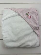 Carro de golf KISSY KISSY bebé con capucha toalla de baño rosa a rayas blancas segunda mano  Embacar hacia Argentina