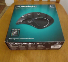 Logitech MX Revolution Mouse Rechargeable Cordless Laser Mouse & Accessories for sale  Chapel Hill