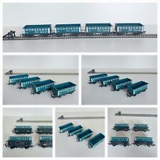 Used, Hornby Railways R220 Rake of Norstand Mineral Wagons x4. Rolling Stock. OO Gauge for sale  HELENSBURGH