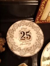25th plate anniversary for sale  Murphy