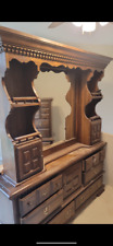 Wooden dresser mirror for sale  Shipping to Ireland