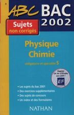 2357657 physique chimie d'occasion  France