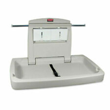 Rubbermaid Commercial Sturdy Station 2 Baby Changing Table Platinum 781888, used for sale  Shipping to South Africa