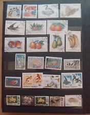 Lot 110 timbres d'occasion  Monchecourt