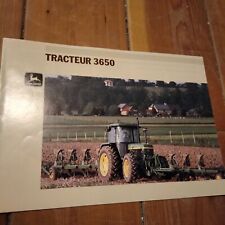 Prospectus tracteur john d'occasion  Saint-André-lez-Lille