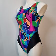 Maiô vintage anos 80 The Body Co bodysuit dança collant aeróbica EUA corte alto tamanho G comprar usado  Enviando para Brazil