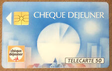 Chèque déjeuner telecarte d'occasion  Marseille V