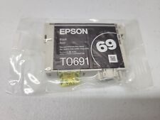 Cartucho de tinta preta Epson 69 capacidade padrão fabricante de equipamento original T0691 comprar usado  Enviando para Brazil
