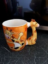 Giraffe mug hand for sale  BRIGHOUSE