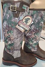 NOVO CHIPPEWA L25118PULL ON SNAKE BOOTS CAMUFLADO E COURO Feminino Tamanho 5 comprar usado  Enviando para Brazil