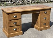 Solid wooden desk for sale  STOKE-ON-TRENT