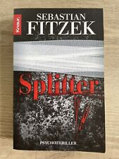 Sebastian fitzek splitter gebraucht kaufen  Berlin