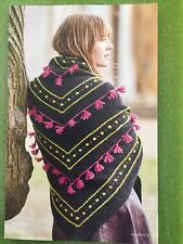 Knitting pattern shawl for sale  CRANBROOK