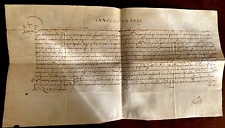 Antico manoscritto pergamena usato  Catania