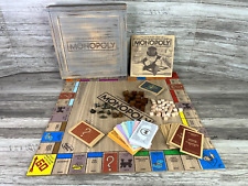 Rustic monopoly wooden for sale  Thousand Oaks