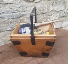 Vintage housekeepers box for sale  MALTON