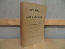 Hernies hygiène thérapeutiqu d'occasion  Alzonne