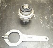 Ridgid No. 19 Nipple Chuck 1/8 in to 2 In Pipe Threading w/ No. 9/ 1" Nipple  for sale  Shipping to South Africa