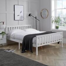 Double bed white for sale  Shipping to Ireland