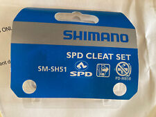 Shimano SM-SH51 Mountain Bike SPD Cleat Set New + Used Set (2 Sets, 4 Shoes) for sale  Atlanta