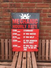 Mechanic sign for sale  BICESTER
