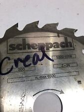 Scheppach saws resharpen for sale  BASILDON