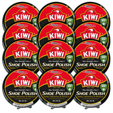 Usado, Esmalte para Sapato Kiwi Pasta Preta Creme Brilho Nutre Protege Couro Limpo x12 comprar usado  Enviando para Brazil