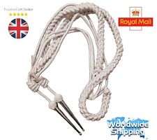 Aiguillette silver tags for sale  Shipping to Ireland