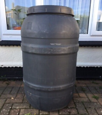 Grey plastic barrel for sale  BURY ST. EDMUNDS