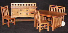 Conjunto de jantar miniatura Pecan Mission mesa cadeiras buffet 1:12 T7239 PRANCHA SUPERIOR VARIA comprar usado  Enviando para Brazil