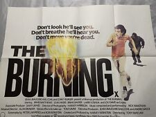 Burning 1981 horror for sale  BARNSLEY