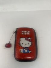 Estuche de transporte rojo brillante para Nintendo 3DS DS DS Lite Hello Kitty segunda mano  Embacar hacia Argentina