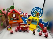 Usado, Lote de 11 bonecos de brinquedo Peppa Pig, casa na árvore feira jogos acessórios incompletos comprar usado  Enviando para Brazil