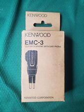 NOVO Kenwood EMC-3 Clip PTT Microfone com Fone de Ouvido/Fone de Ouvido Vendedor dos EUA comprar usado  Enviando para Brazil