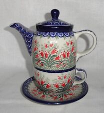 Polish pottery tea for sale  Spring Grove