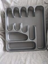 Grey cutlery tray for sale  JOHNSTONE