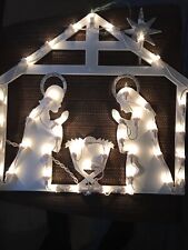 Lighted nativity scene for sale  Marysville