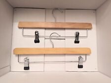 Wooden clip hangers for sale  ROCHDALE
