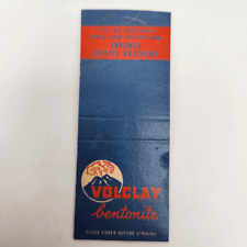 Vintage matchcover volclay d'occasion  Expédié en Belgium