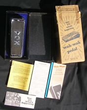 68 VOX Clyde McCoy wah-wah pedal de efeitos de guitarra original 1968 com caixas raro estado perfeito comprar usado  Enviando para Brazil