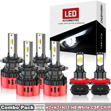 Usado, Lâmpadas de farol de LED luz de neblina feixe alto/baixo para Hyundai Sonata 2011 2012 2013 2014 comprar usado  Enviando para Brazil